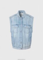 Denim Oversized Fit Denim Waistcoat Pepe Jeans L20F2F131 Women - Image 5
