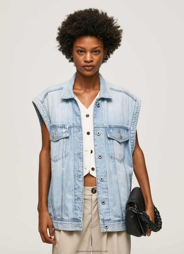 denim_oversized_fit_denim_waistcoat_pepe_jeans_l20f2f131_women.jpg Denim Oversized Fit Denim Waistcoat Pepe Jeans L20F2F131 Women - Image 1