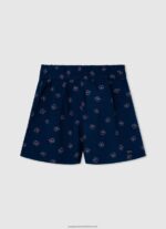 Denim Patty Floral Print Denim Shorts Pepe Jeans L20F2F1490 Girl - Image 4