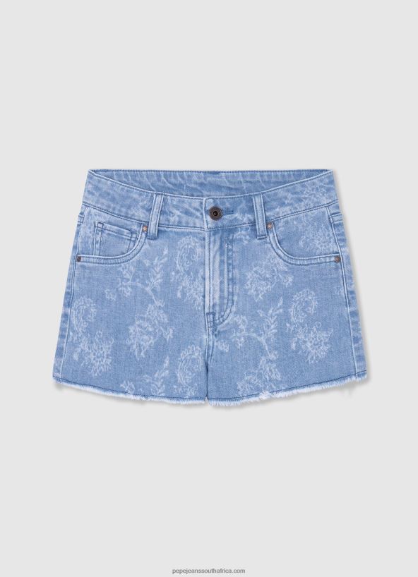 denim_patty_floral_print_denim_shorts_pepe_jeans_l20f2f1490_girl.jpg Denim Patty Floral Print Denim Shorts Pepe Jeans L20F2F1490 Girl - Image 1