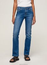 Denim Piccadilly Midrise Slim Fit Jeans Pepe Jeans L20F2F75 Women - Image 2