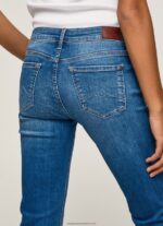 Denim Piccadilly Midrise Slim Fit Jeans Pepe Jeans L20F2F75 Women - Image 5