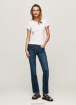Denim Piccadilly Slim Fit Midrise Jeans Pepe Jeans L20F2F65 Women