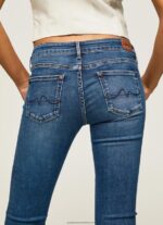 Denim Piccadilly Slim Fit Midrise Jeans Pepe Jeans L20F2F71 Women - Image 5