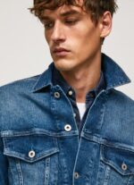 Denim Pinner Regular Fit Denim Jacket Pepe Jeans L20F2F831 Men - Image 3