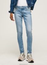 Denim Pixie Midrise Skinny Fit Jeans Pepe Jeans L20F2F42 Women - Image 2
