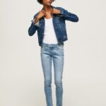 Denim Pixie Midrise Skinny Fit Jeans Pepe Jeans L20F2F42 Women