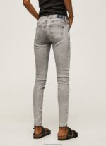 Denim Pixie Midrise Skinny Fit Jeans Pepe Jeans L20F2F43 Women - Image 4