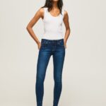 Denim Pixie Midrise Skinny Fit Jeans Pepe Jeans L20F2F44 Women