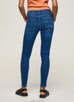 Denim Pixie Midrise Skinny Fit Jeans Pepe Jeans L20F2F50 Women - Image 4