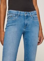 Denim Pixie Midrise Skinny Fit Jeans Pepe Jeans L20F2F51 Women - Image 3