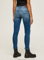 Denim Pixie Skinny Fit Midrise Jeans Pepe Jeans L20F2F54 Women - Image 4