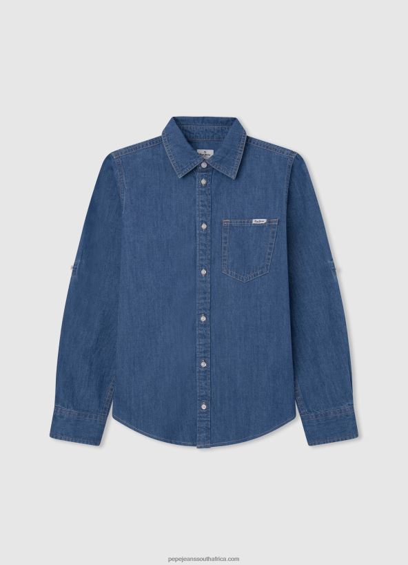 denim_portez_regular_fit_denim_shirt_pepe_jeans_l20f2f1660_boy.jpg Denim Portez Regular Fit Denim Shirt Pepe Jeans L20F2F1660 Boy - Image 1