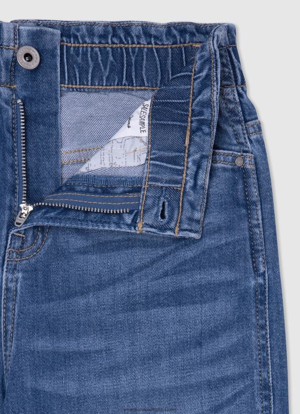 Denim Reese Taper Fit High Waisted Jeans Pepe Jeans L20F2F1366 Girl - Image 3