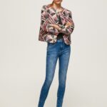 Denim Regent High Waisted Skinny Fit Jeans Pepe Jeans L20F2F46 Women