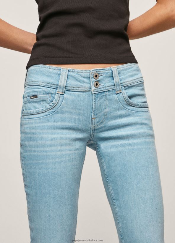 Denim Regular Fit 3/4 Denim Shorts Pepe Jeans L20F2F520 Women - Image 3