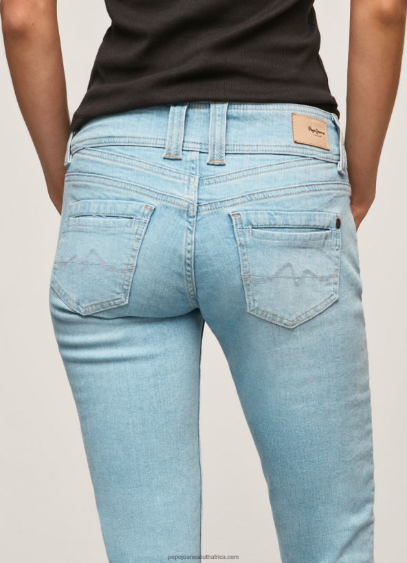 Denim Regular Fit 3/4 Denim Shorts Pepe Jeans L20F2F520 Women - Image 4