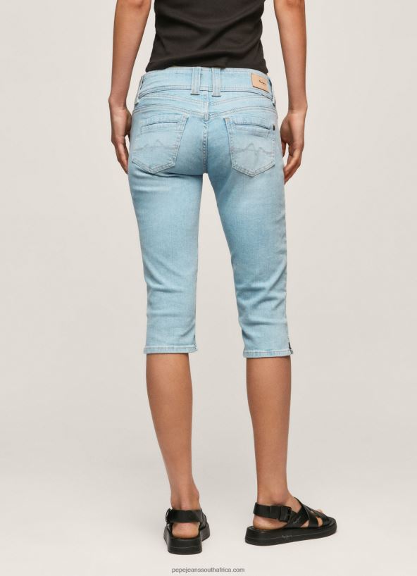 Denim Regular Fit 3/4 Denim Shorts Pepe Jeans L20F2F520 Women - Image 5