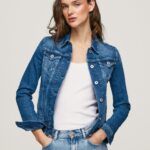 Denim Regular Fit Denim Jacket Pepe Jeans L20F2F138 Women