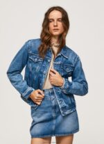 Denim Regular Fit Denim Jacket Pepe Jeans L20F2F97 Women