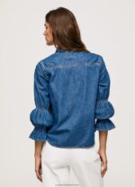 Denim Regular Fit Denim Shirt Pepe Jeans L20F2F96 Women - Image 4