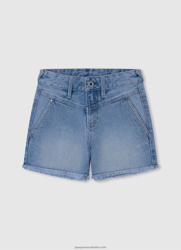 denim_regular_fit_denim_shorts_pepe_jeans_l20f2f1486_girl.jpg Denim Regular Fit Denim Shorts Pepe Jeans L20F2F1486 Girl - Image 1
