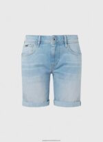 Denim Regular Fit Denim Shorts Pepe Jeans L20F2F499 Women - Image 5