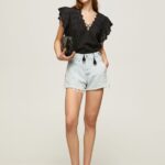 Denim Regular Fit Denim Shorts Pepe Jeans L20F2F510 Women