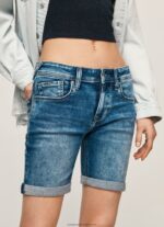 Denim Regular Fit Denim Shorts Pepe Jeans L20F2F513 Women - Image 3