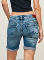 Denim Regular Fit Denim Shorts Pepe Jeans L20F2F513 Women - Image 5