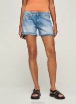Denim Regular Fit Denim Shorts Pepe Jeans L20F2F514 Women - Image 2