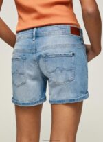 Denim Regular Fit Denim Shorts Pepe Jeans L20F2F514 Women - Image 4