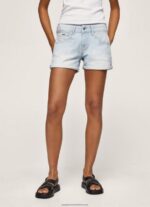 Denim Regular Fit Denim Shorts Pepe Jeans L20F2F521 Women - Image 2