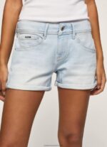Denim Regular Fit Denim Shorts Pepe Jeans L20F2F521 Women - Image 3