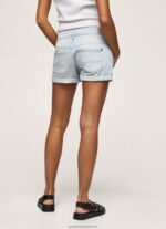 Denim Regular Fit Denim Shorts Pepe Jeans L20F2F521 Women - Image 4