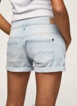 Denim Regular Fit Denim Shorts Pepe Jeans L20F2F521 Women - Image 5