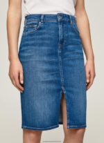 Denim Regular Fit Denim Skirt Pepe Jeans L20F2F485 Women - Image 3