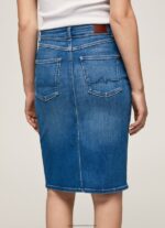 Denim Regular Fit Denim Skirt Pepe Jeans L20F2F485 Women - Image 5