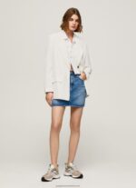 Denim Regular Fit Denim Skirt Pepe Jeans L20F2F495 Women
