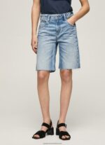 Denim Relaxed Fit Denim Shorts Pepe Jeans L20F2F486 Women - Image 2