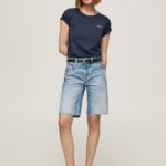 Denim Relaxed Fit Denim Shorts Pepe Jeans L20F2F486 Women