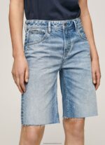 Denim Relaxed Fit Denim Shorts Pepe Jeans L20F2F486 Women - Image 3