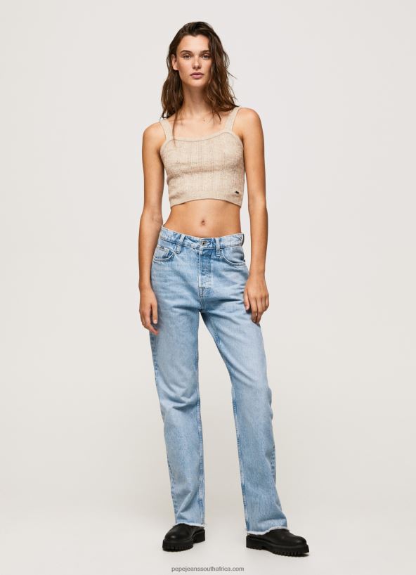 Denim Robyn High Waisted Regular Fit Jeans Pepe Jeans L20F2F16 Women - Image 1