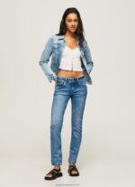 Denim Saturn Midrise Regular Fit Jeans Pepe Jeans L20F2F22 Women