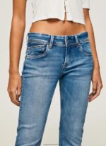 Denim Saturn Midrise Regular Fit Jeans Pepe Jeans L20F2F22 Women - Image 3