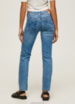 Denim Saturn Midrise Regular Fit Jeans Pepe Jeans L20F2F22 Women - Image 4