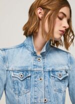 Denim Slim Fit Denim Jacket Pepe Jeans L20F2F102 Women - Image 3
