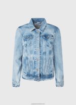 Denim Slim Fit Denim Jacket Pepe Jeans L20F2F102 Women - Image 5