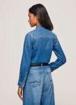 Denim Slim Fit Denim Shirt Pepe Jeans L20F2F320 Women - Image 5