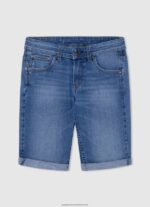 Denim Slim Fit Denim Shorts Pepe Jeans L20F2F1683 Boy